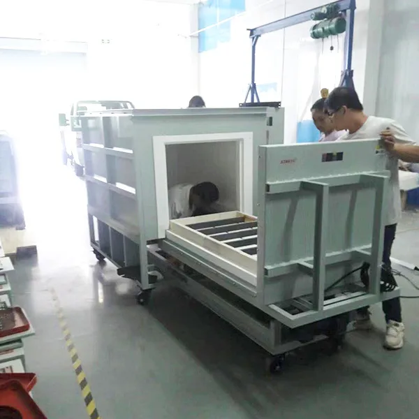 Industrial car furnace Industrial car furnace
