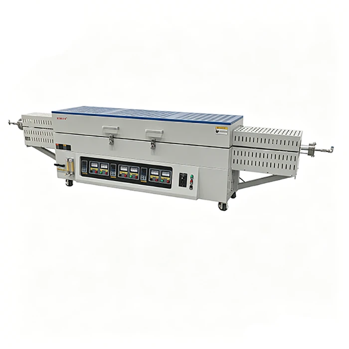 1200C 3 Zones CVD rotary tube furnace (1)